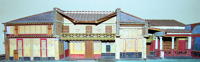 Traditional Ancient Roman House